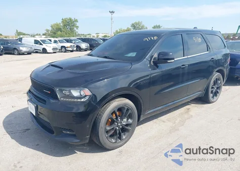2020 Dodge Durango R/T Awd из США, поврежденный, VIN 1C4SDJCT5LC103488